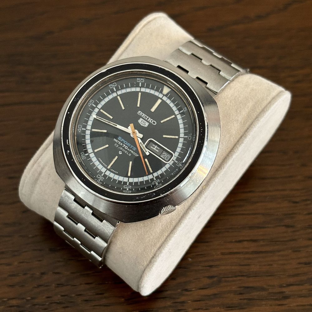 Relogio vintage SEIKO 5 Sports “UFO” cal. 6106 | Diver JDM