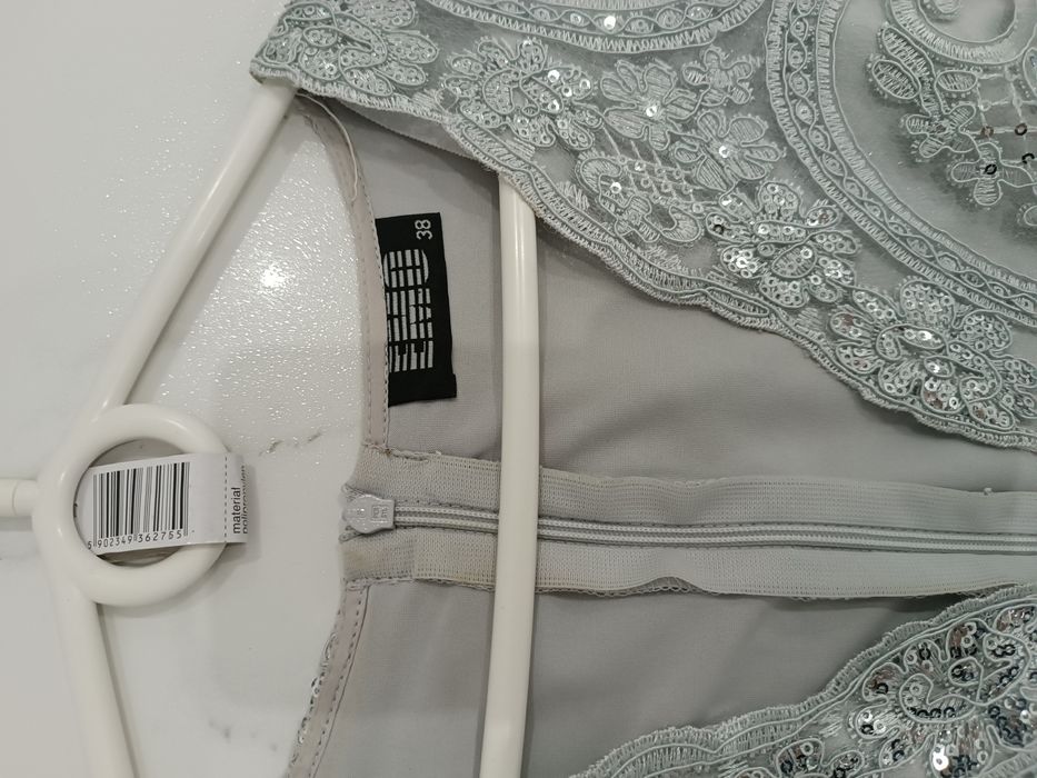 Sukienka damska Emo Luna szara