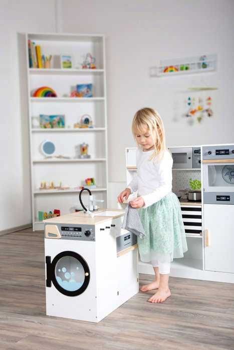 Drewniana kuchnia dla dzieci z pralką Moduły XL  Small Foot
