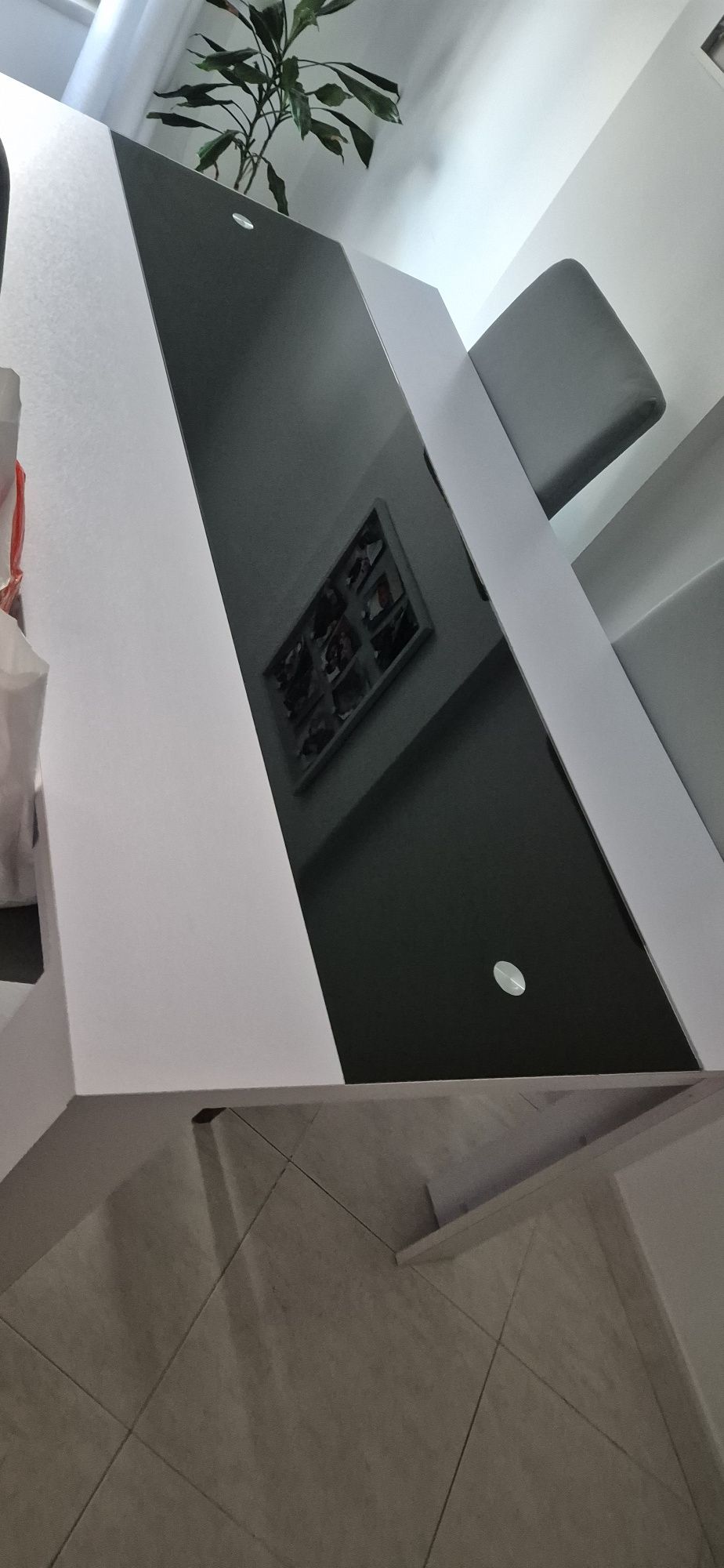Mesa sala branca