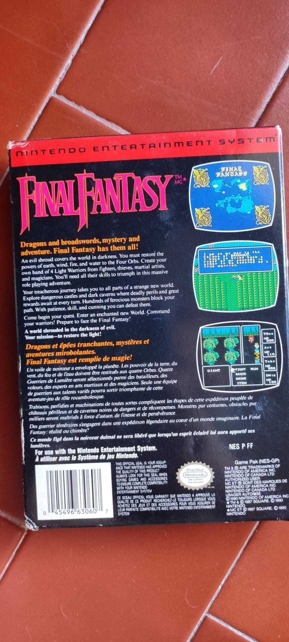 Final Fantasy NES canadian version