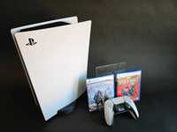 Playstation 5 825GB Konsola CFI-1216A, Pad, Gwarancja, Spider-Man 2 PL