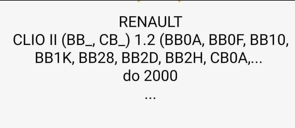 Motor arranque Renault clio