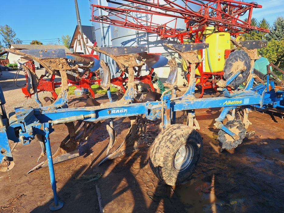 Pług 4 skibowy obrotowy ażurowy Rabe Albatros  4x50 kroje nie lemken