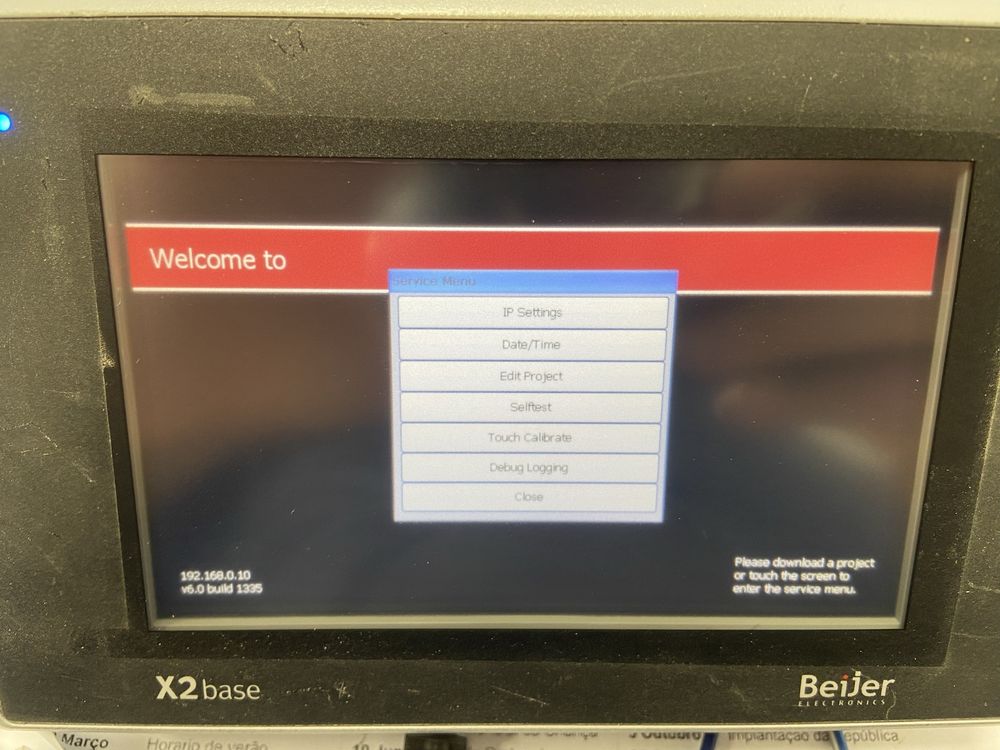 Consola HMI Beijer X2 5-F2