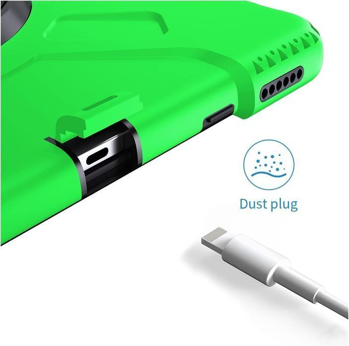 Etui do iPad Mini 6 8,3” z Podstawką i Paskiem na Ramię Zielone
