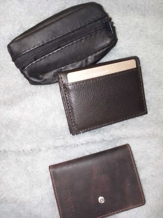 Картхолдер-гаманець для банківських карток , ключниця, шкіра