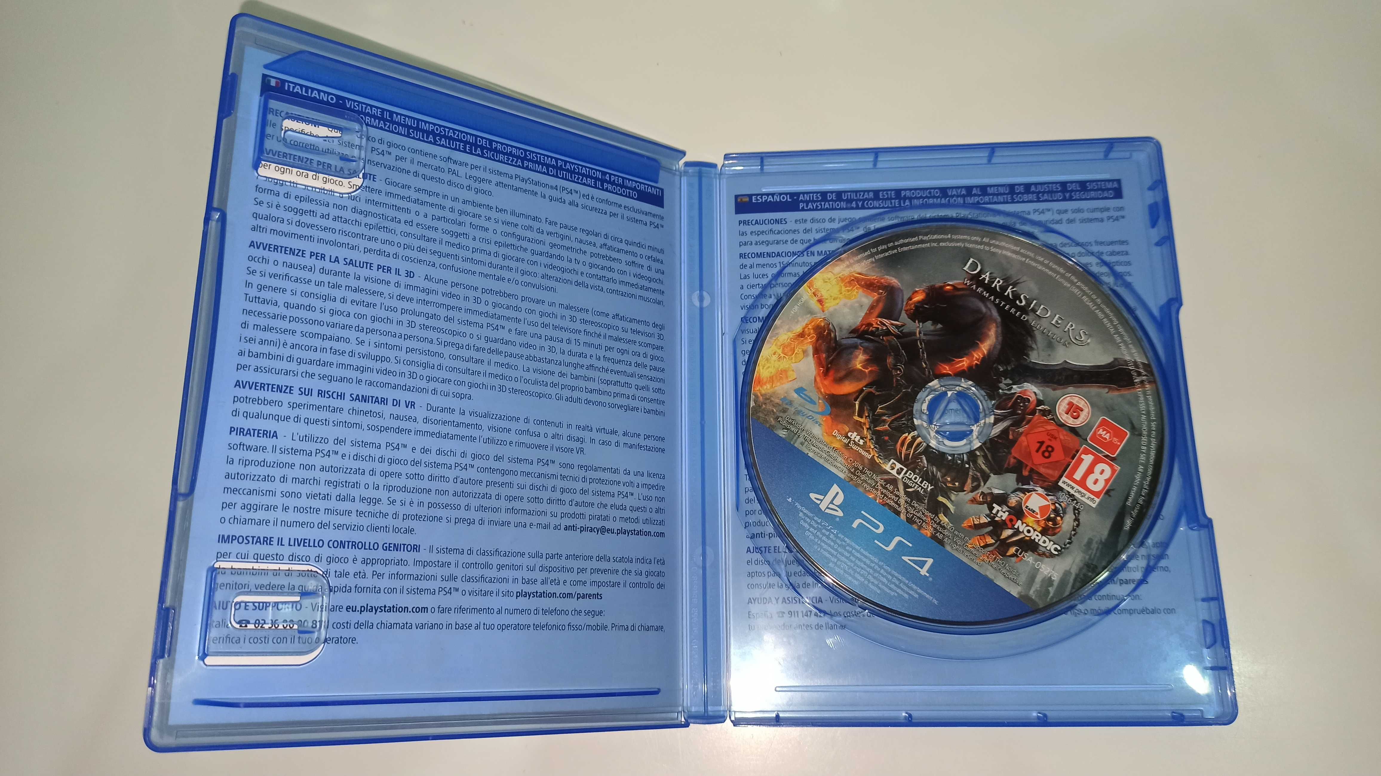 ps4 DARKSIDERS WARMASTERED EDITION remaster po polsku, gra action RPG