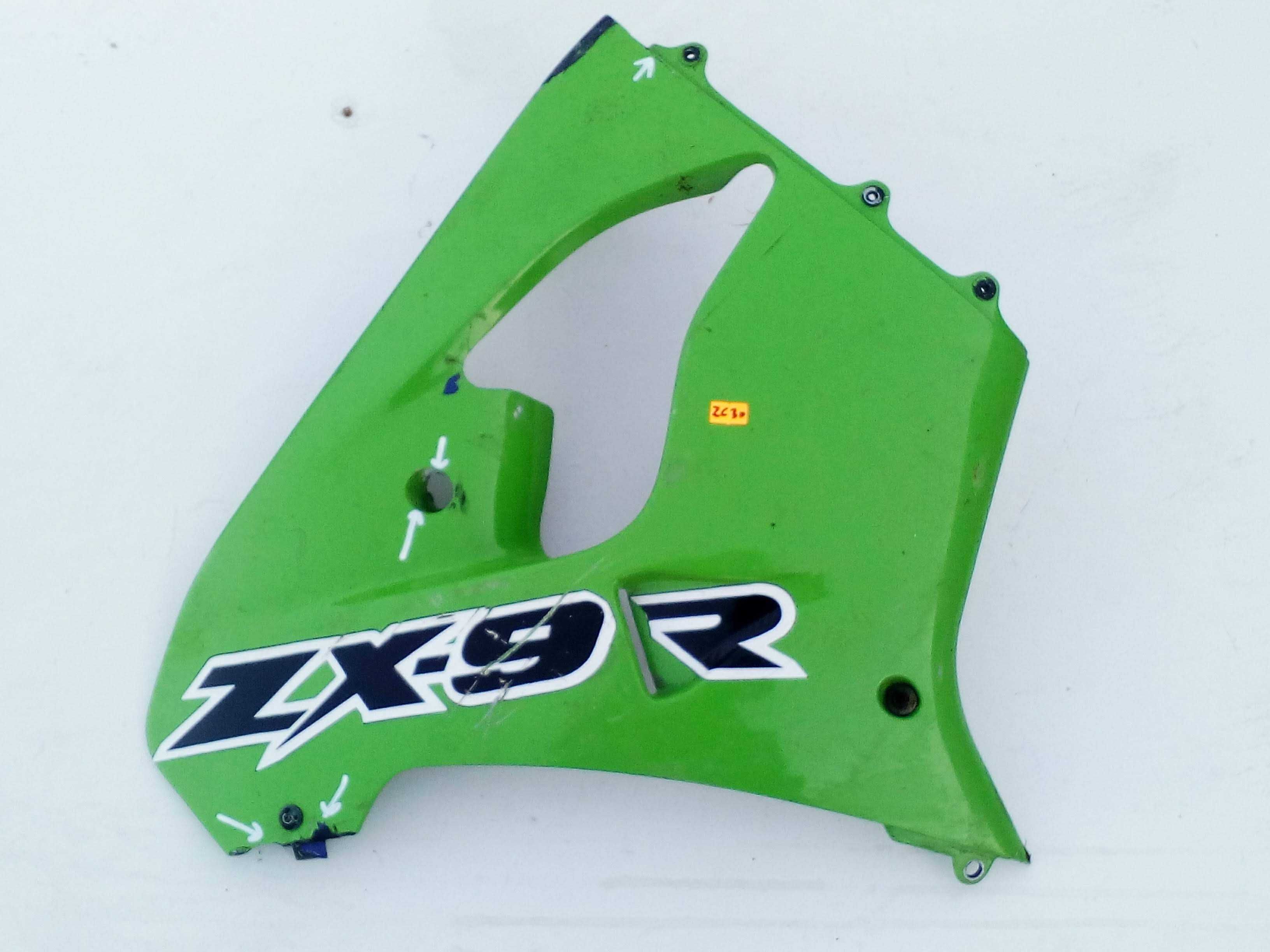 Kawasaki zx9r , zx-9r , zx 9 ninja prawa owiewka bok osłona 00-03