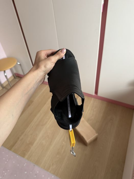 Босоніжки estello чорні/ кожа