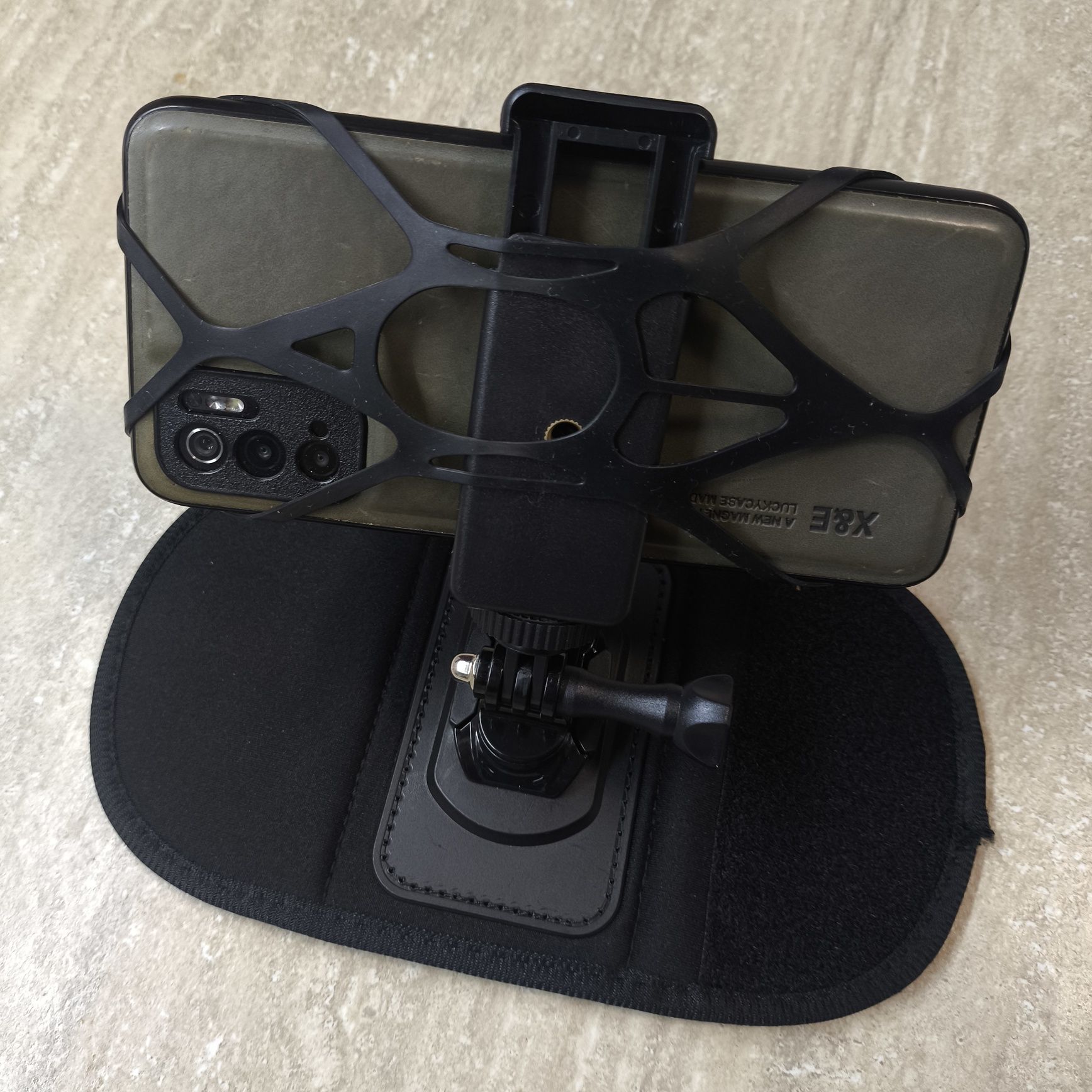 Кріплення для GoPro та смартфонів на рюкзак. Кріплення для екшн камери