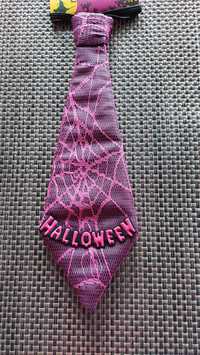 Krawat Halloween rozowy