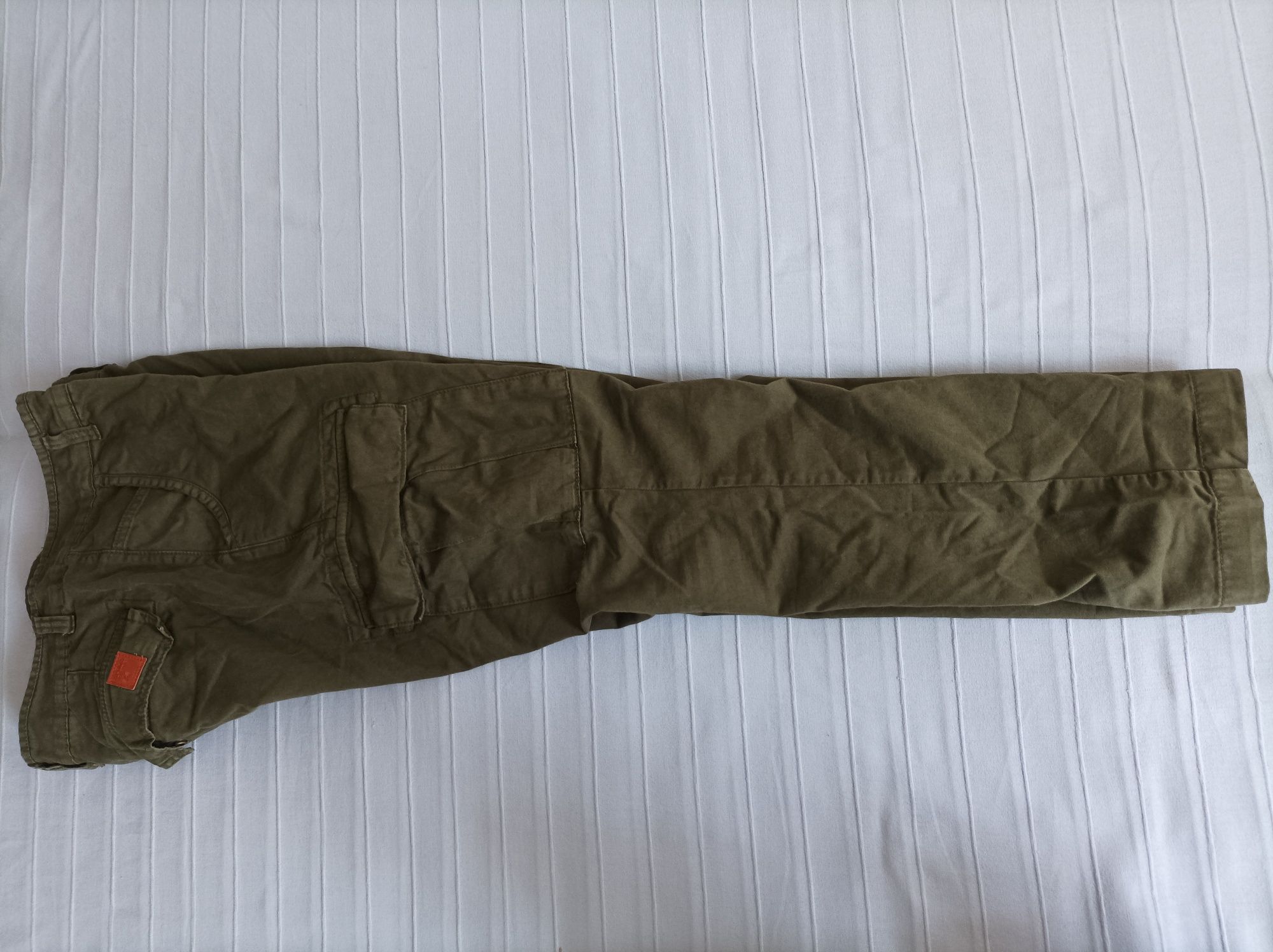 Spodnie Alpha industries bojówki M/L