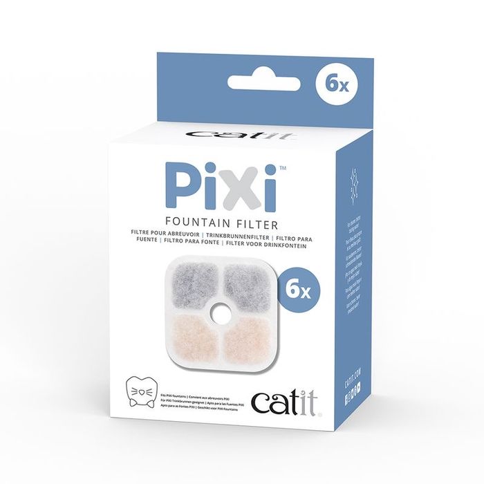 Catit Pixi - 2 filtry wymienne do fontanny 2,5 l