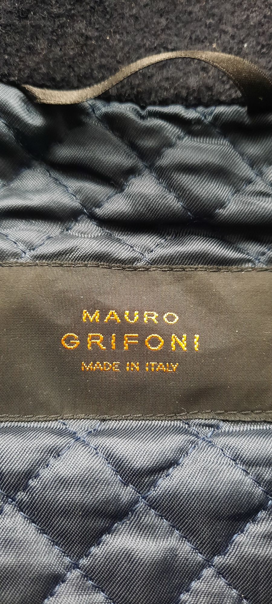 Włoski Płaszcz Mauro Grifoni 100% wool r.40