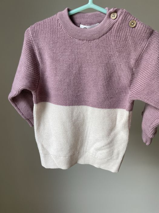 Sweterek merino wełna cubus 80-86