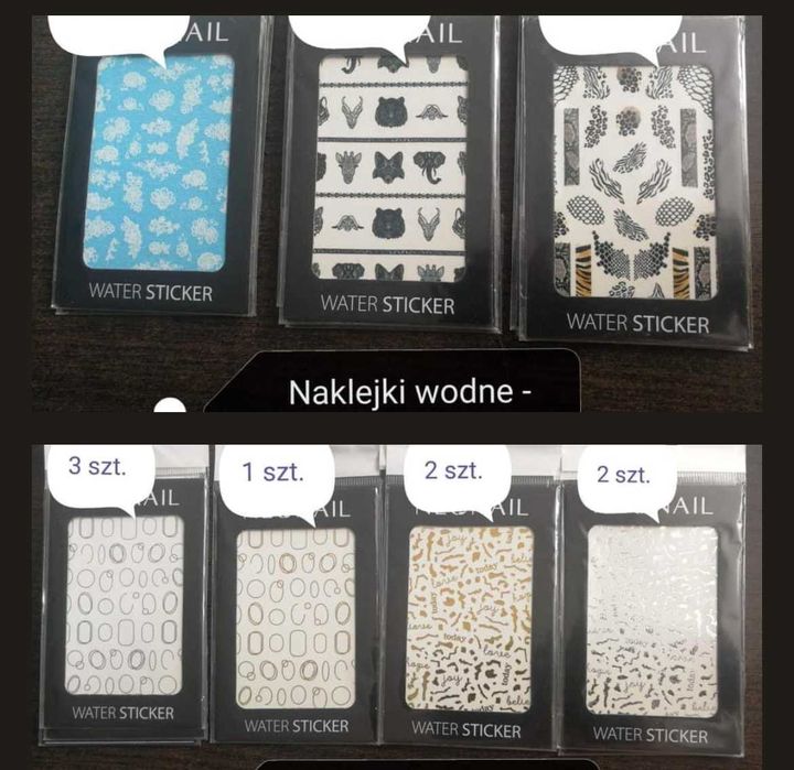 Naklejki wodne NeoNail