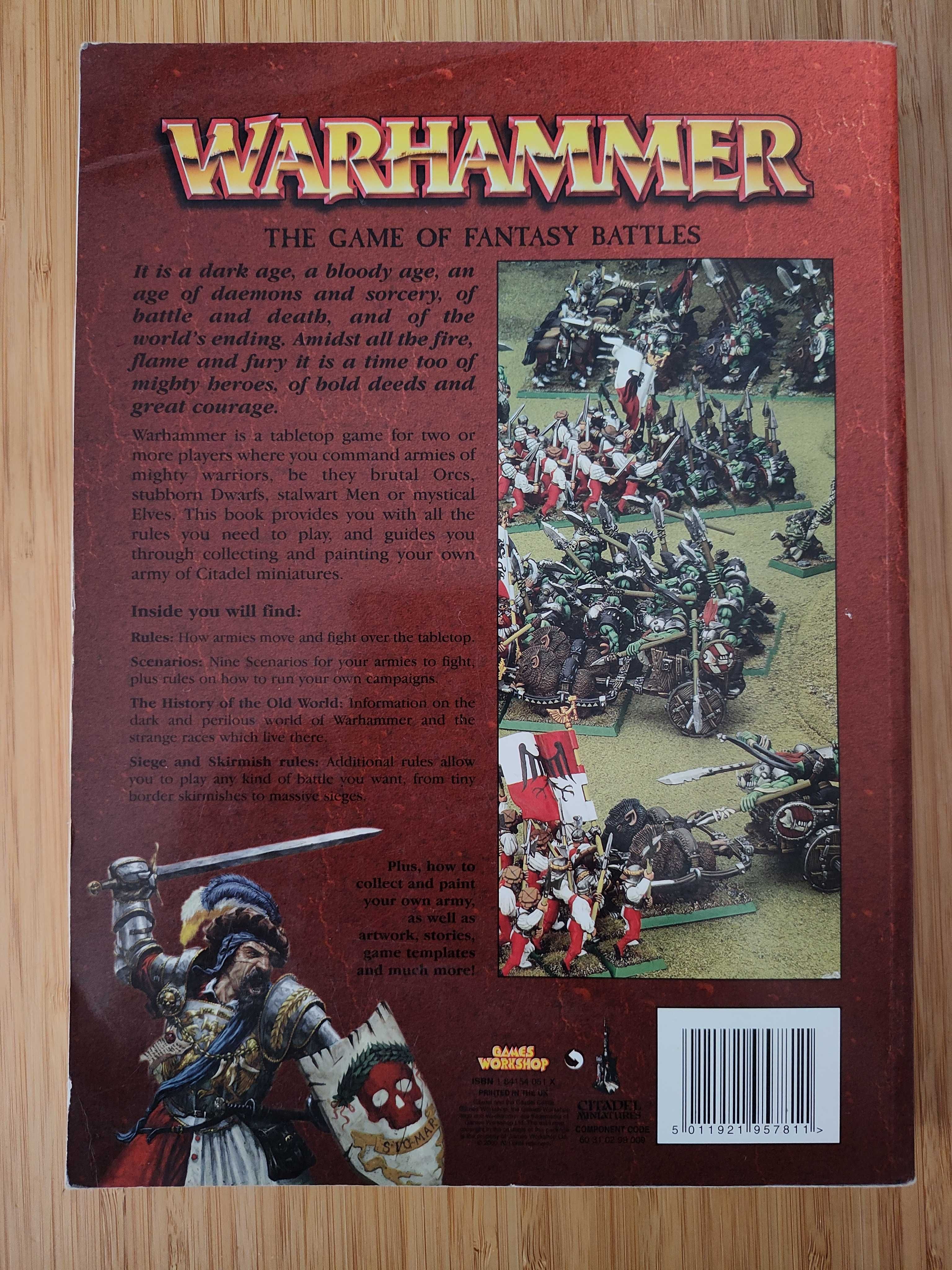 Warhammer Fantasy Battle Rulebook 6 ed