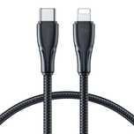 Joyroom kabel USB C - Lightning 20W Surpass Series 0,25m czarny