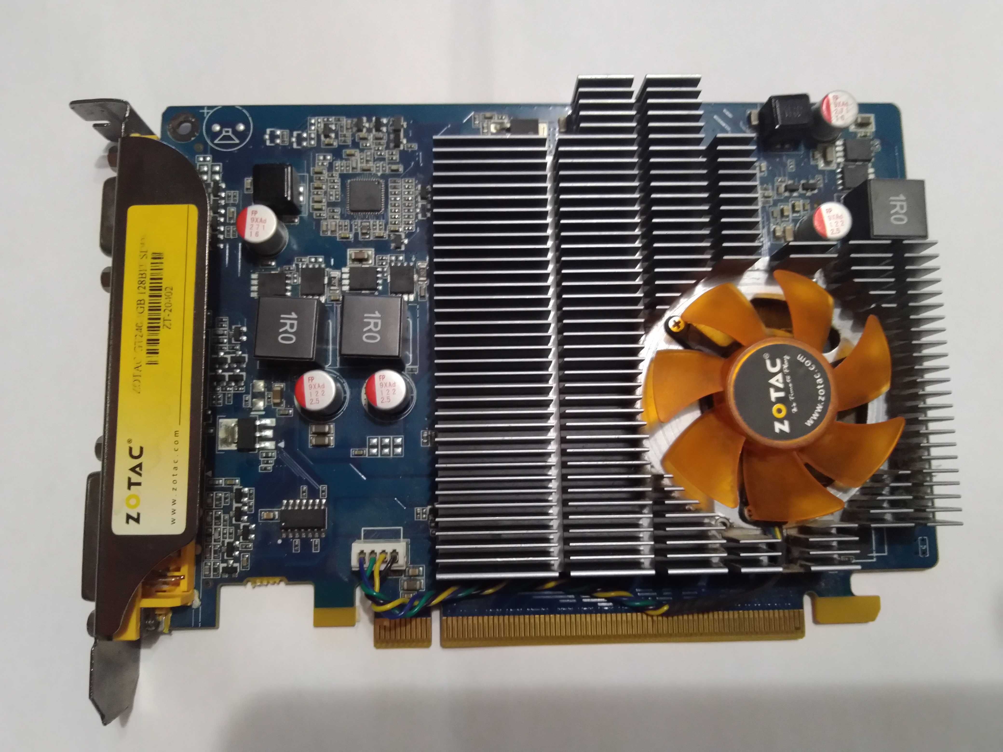 Видеокарта Zotac PCI-Ex GeForce GT 240 1024MB GDDR3 (128bit)
