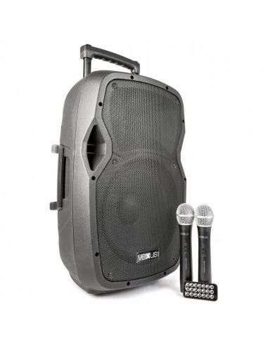 Coluna Portátil Vexus AP1200PA – Bluetooth, Rádio FM, USB – Som Potent