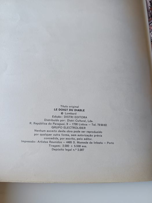 Comanche o dedo do diabo