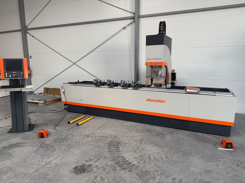 CNC Elumatec SBZ122/33 centrum obrobcze do profili, rok 2014