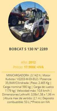 Bobcat S130 usada