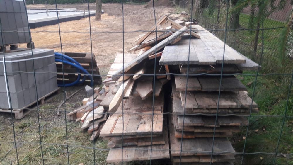 Deski do ław fundamentowych