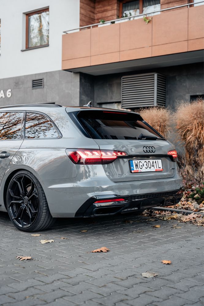 Audi A4 lift 2.0 diesel 190 km quattro quanum grey