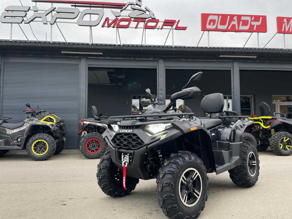 QUAD LONCIN XWOLF 550 EPS T3B*PŁUG+KUFER*2025r*Vat23%*RATY*Trans150gra
