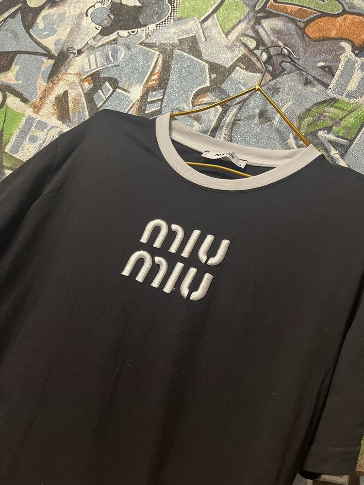футболка miu miu