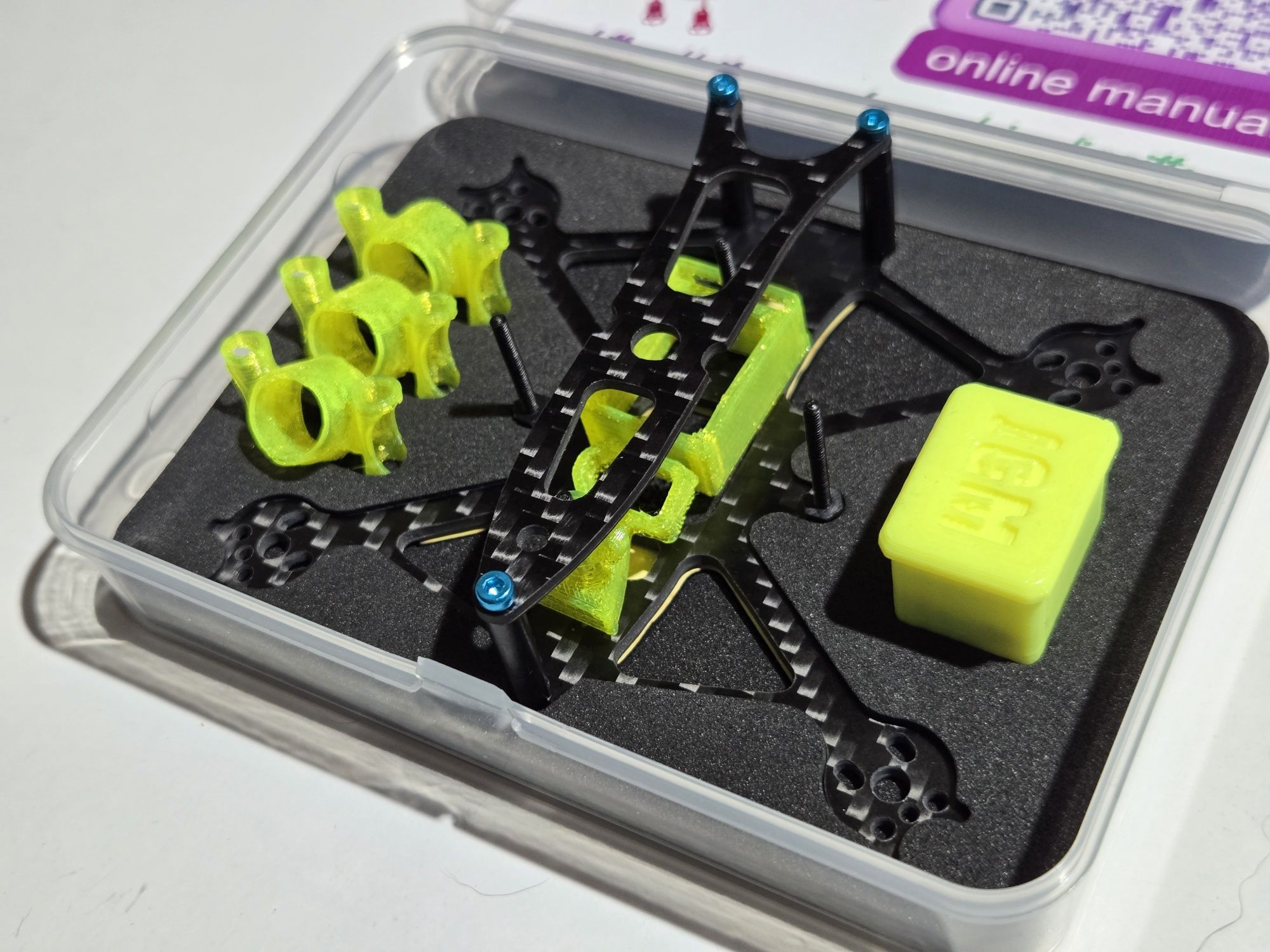 Jagitto 2 cale ramka FpV Analog & Hdzero