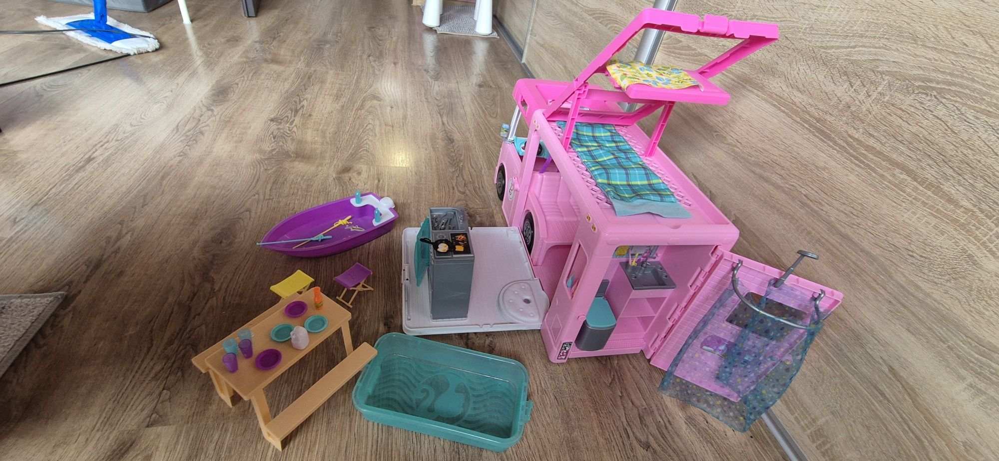 Kamper Barbie 3w1