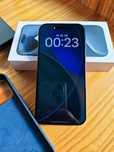 iPhone 15 Pro 256GB Blue Titanium – stan świetny, komplet