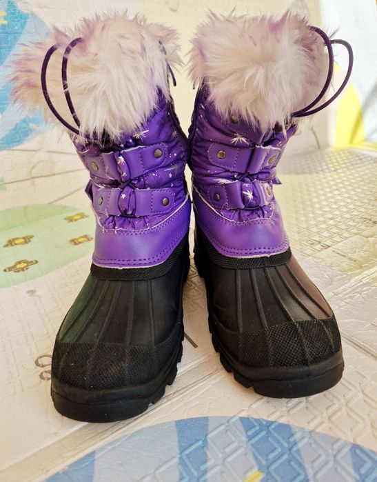 Зимові чоботи на дівчину розмір 33 чобітки черевикі