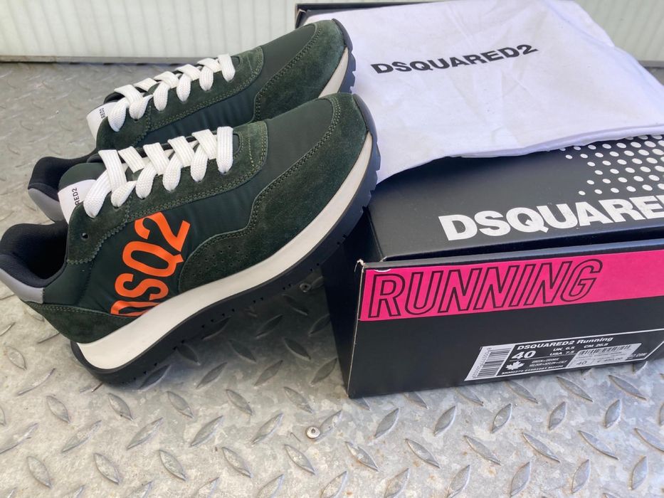 Dsquared2 włoskie markowe sneakersy meskei buty Nowe roz.40