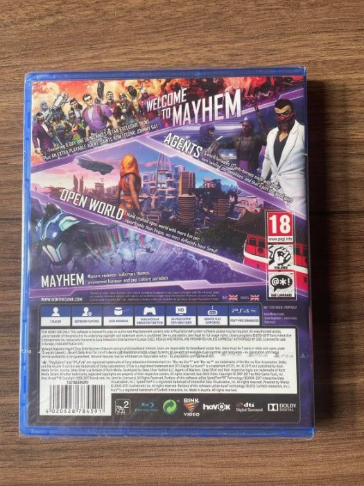 Agents Mayhem NOWA FOLIA ! Playstation 4, Ps4 Słupsk/Wysyłka