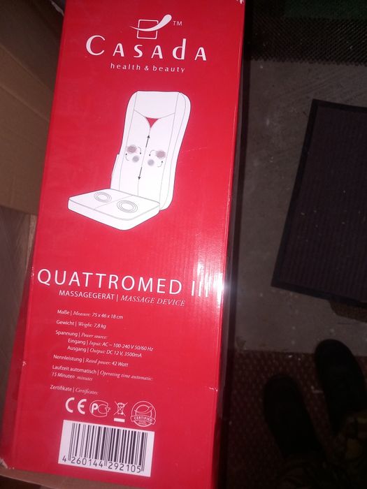 Masażer Casada zpilotem
