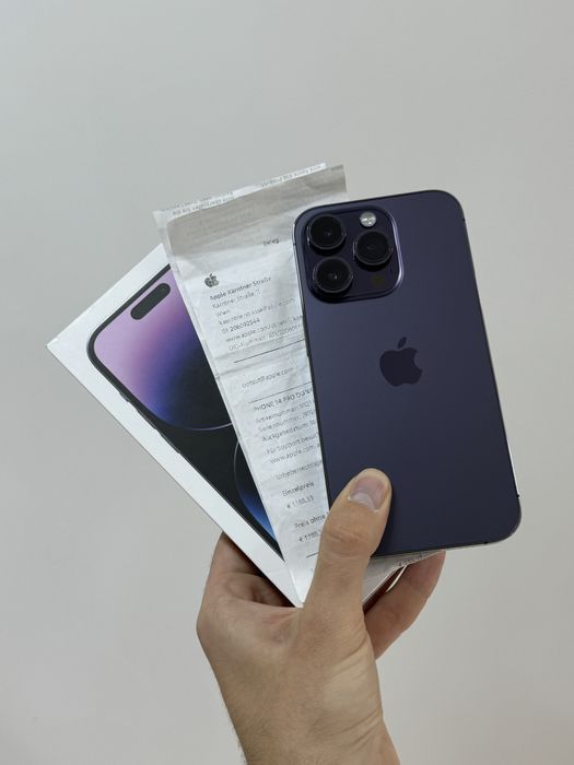 iPhone 14 Pro 256 Gb Deep Purple Neverlock АКБ 89% Физ Сим