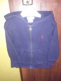 80 cm Ralph Lauren bluza na zamek