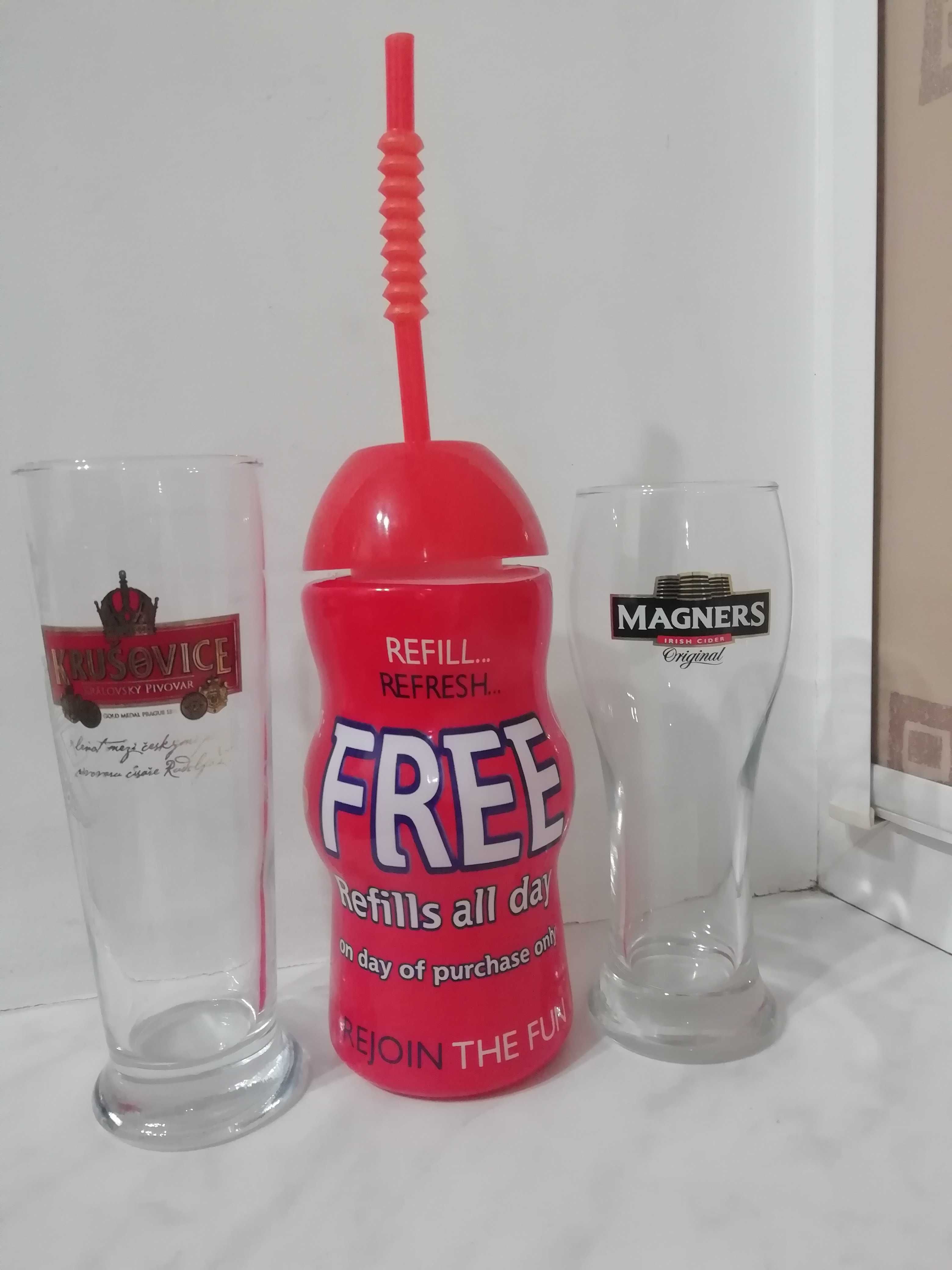 Бокал пивной келих Guinness Justus 0,5 Magners 0,3