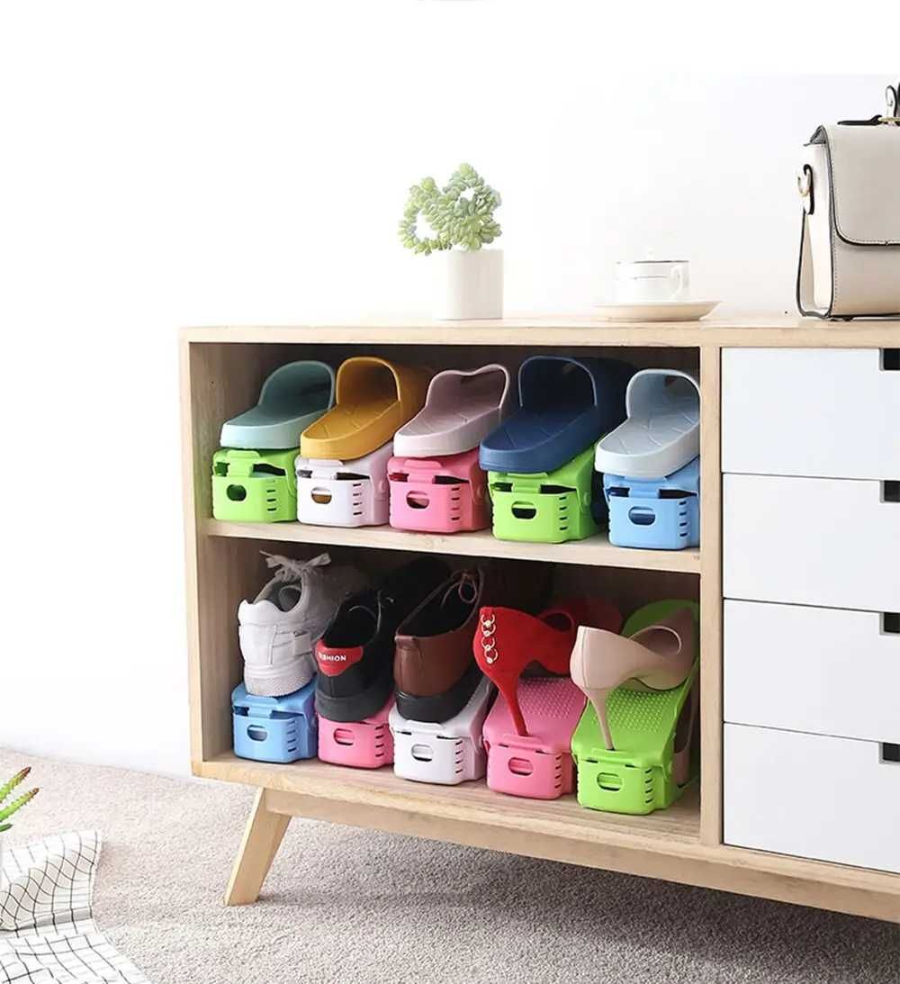 Підставка для взуття Shoes Holder, подвійна підставка для взуття 6 шт