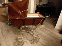 Stylowy wózek retro dziecięcy
