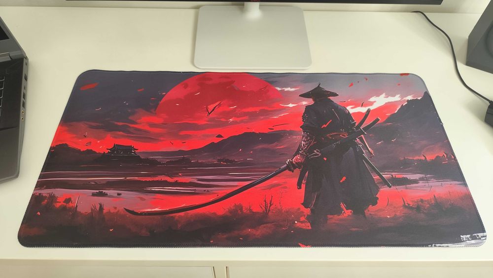 Podkładka Pod Mysz Myszkę Dla Graczy Samurai 30x60cm