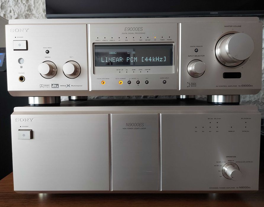 Wzmacniacz SONY TA-N9000ES oraz przedwzmacniacz SONY TA-E9000ES