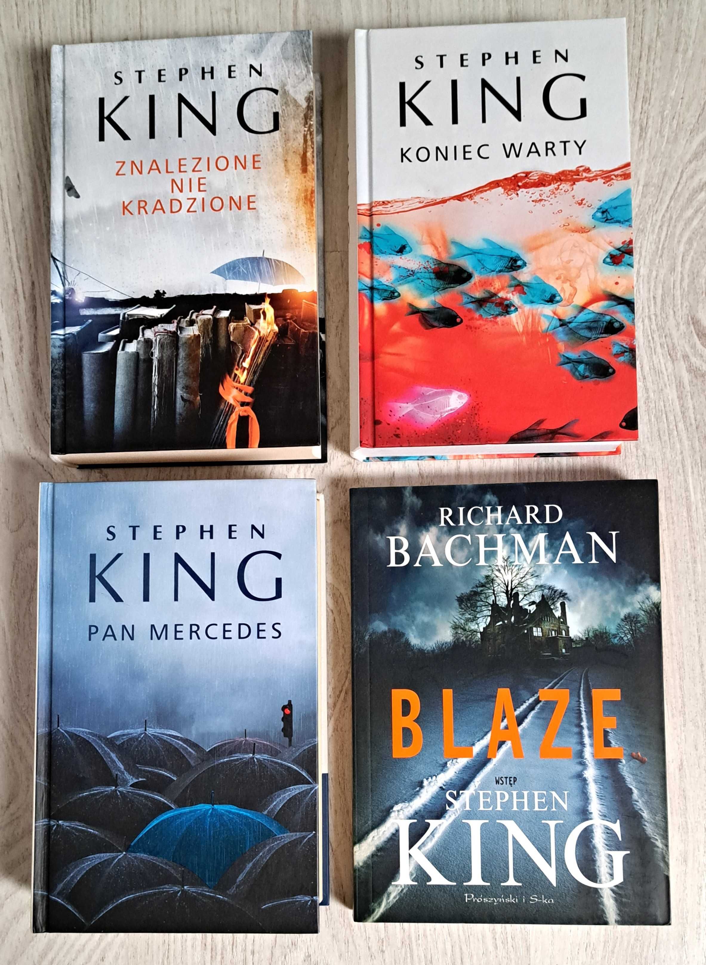 Stephen King Pan Mercedes Znalezione nie kradzione Koniec warty Blaze