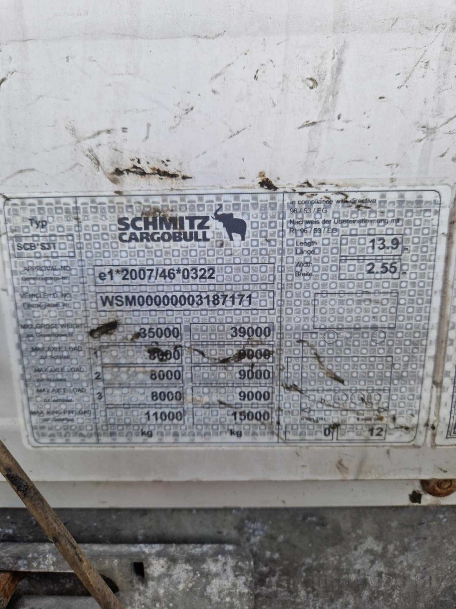 Naczepa Schmitz cargobull SCB S3T Colimulde
