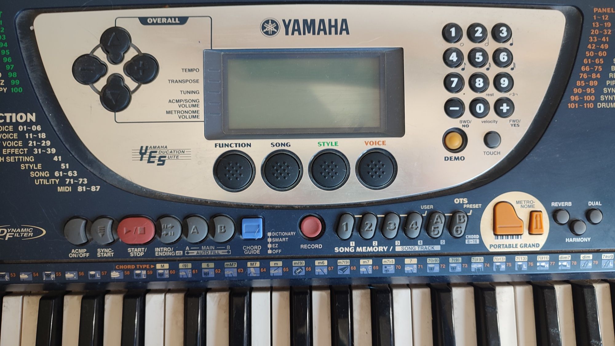 Keyboard Yamaha używany