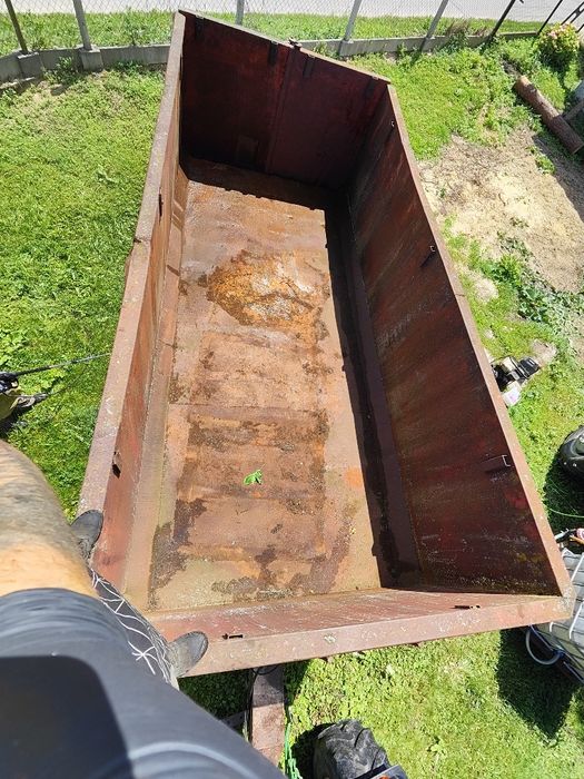 Przyczepa Skorupowa wywrotka kiper tandem jedno ośka